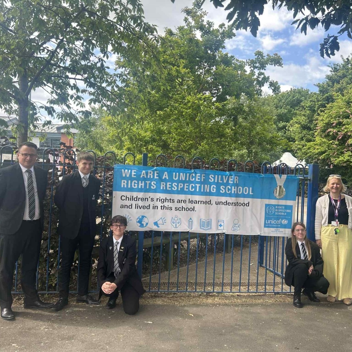 Silver Rights Respecting School Greenwood Academies Trust - Skegness Academy celebrates prestigious ...