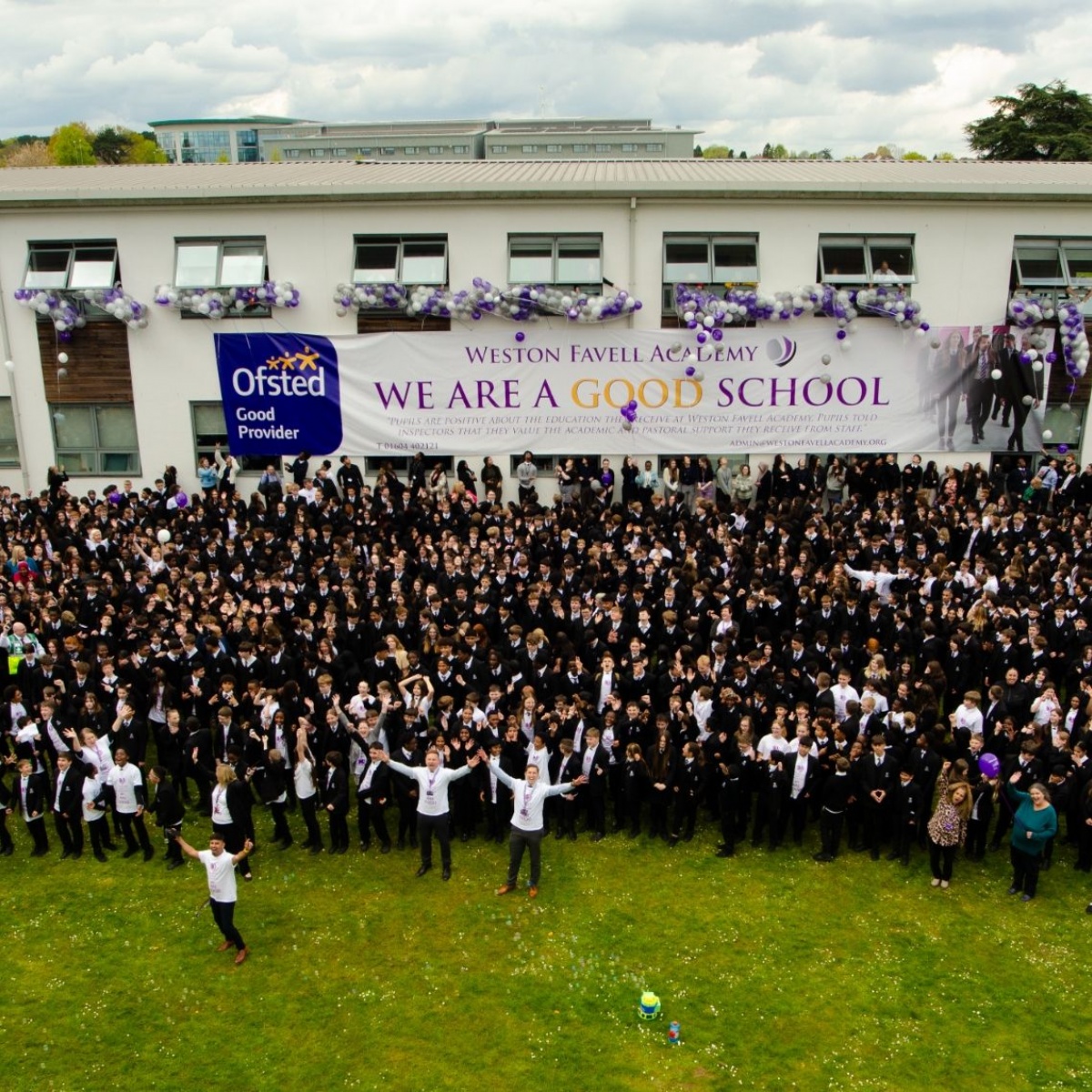 Greenwood Academies Trust Weston Favell Academy celebrates